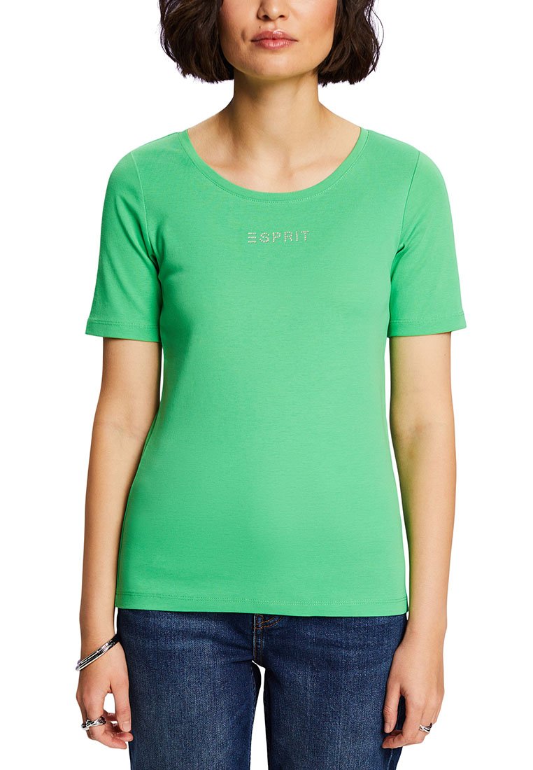 Esprit T-shirt print lichtgroen Esprit T-shirt print lichtgroen