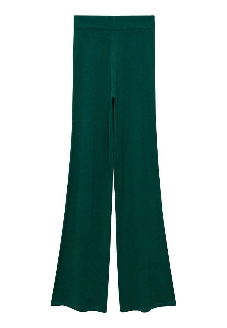 Mango Broek donkergroen