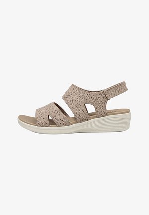 Skechers, SKECHERS 163420 - Sandalias de cuña - tan