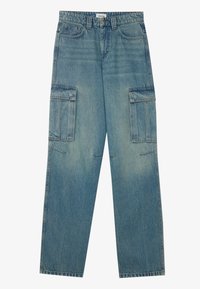 UNISEX - Calças de ganga largas - blue denim