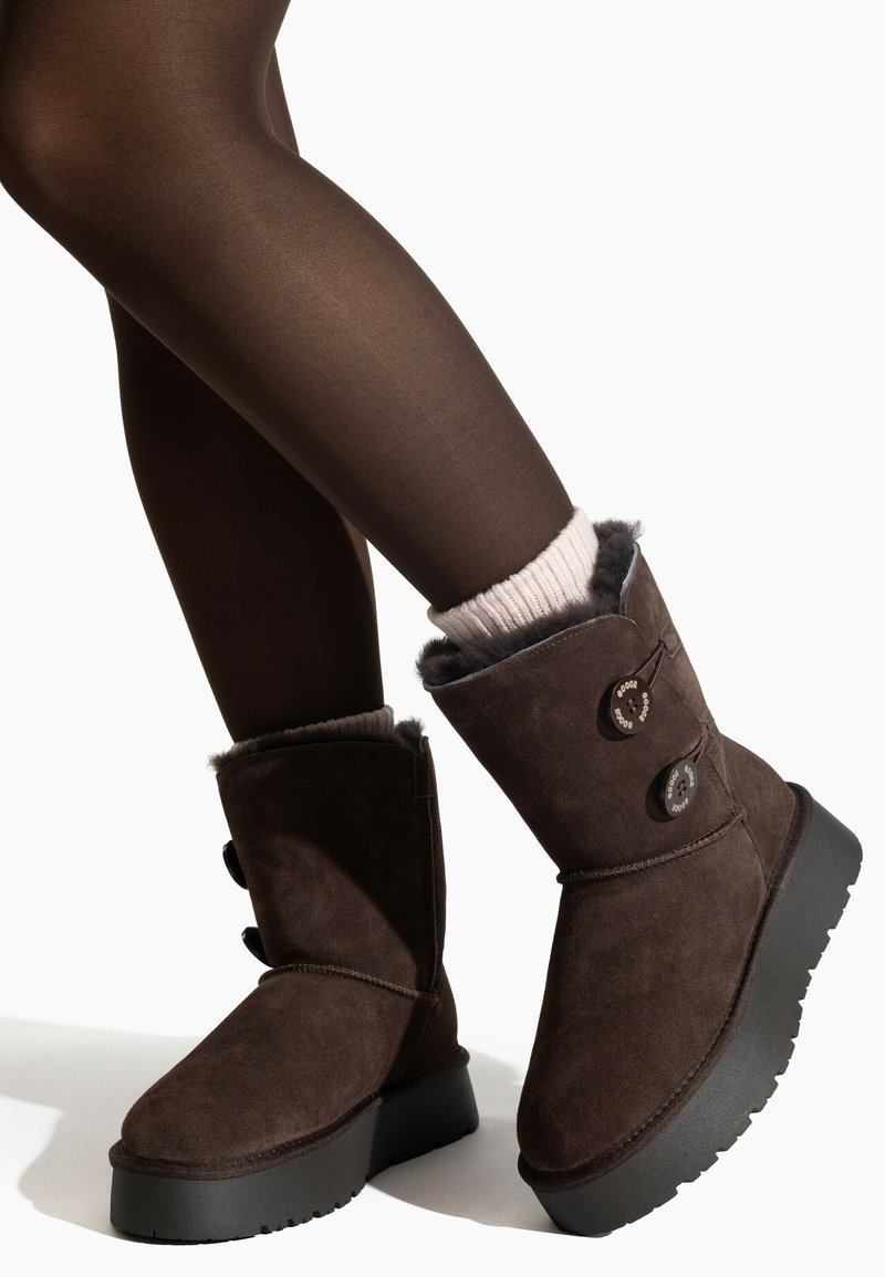 Gooce HUBBARD - Botas para la nieve - brown