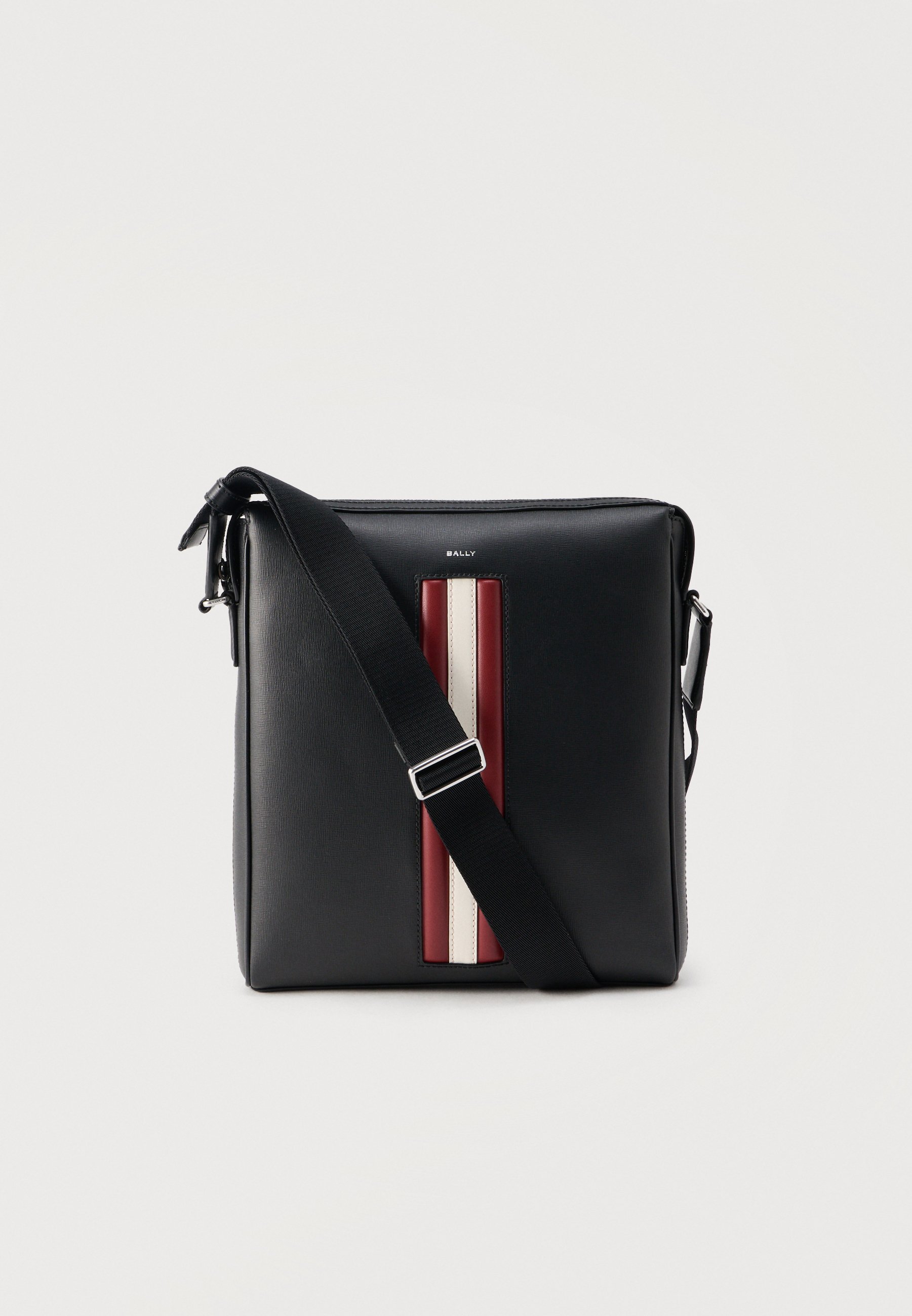 Bally MYTHOS CROSS - Cross body bag - peacoat/red/bone/dark blue 
