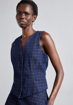 Fête Impériale SHILI - Veste sans manches - blue blazon black