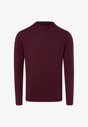 FINSHLEY & HARDING, FINSHLEY & HARDING PULLOVER - Strickpullover - aubergine
