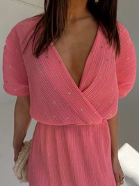 Never Fully Dressed FIFI DRESS - Vestido de cocktail / Vestido de festa - pink