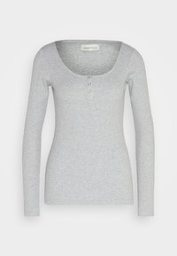 T-shirt à manches longues - mottled grey