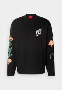 HUGO Langarmshirt - black