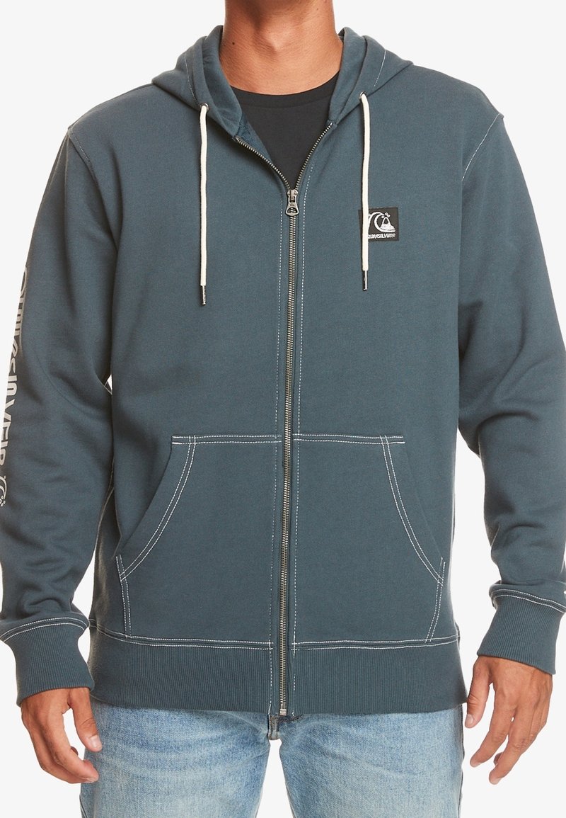 Quiksilver Sudadera con cremallera - blue