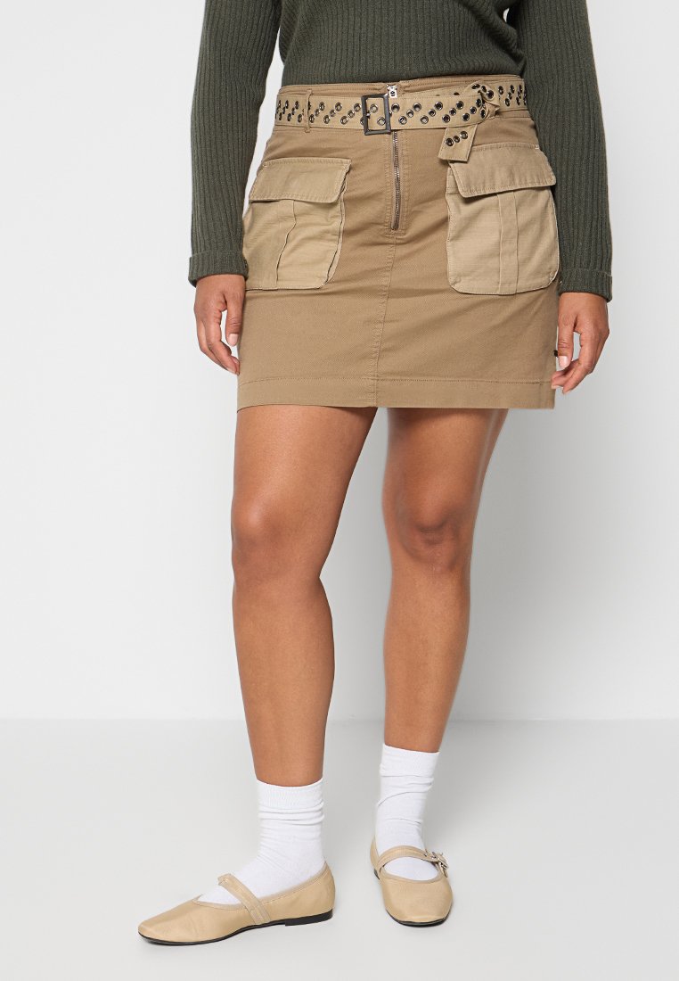 Scotch & Soda Minirok kaki Scotch & Soda Minirok kaki