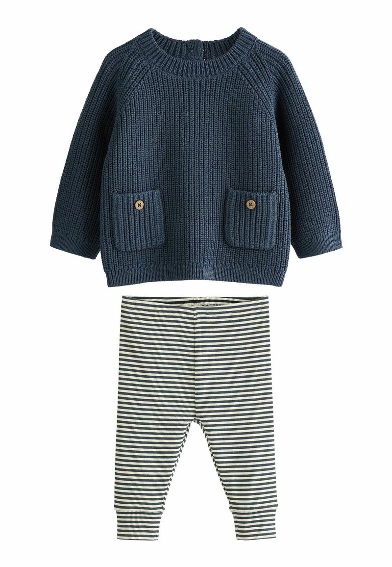 Next - SET - Leggingsit - navy, Suurenna