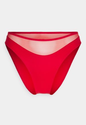 LUCKY HIGH LEG BRIEF - Slip - red