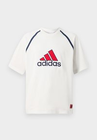 BADGE TEE - Camiseta estampada - white
