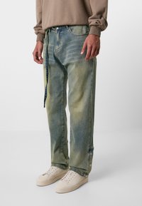 Don't Waste Culture ZIGA UNISEX - Calças de ganga folgadas - ocean sand