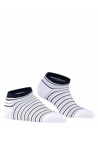 FALKE Stripe Shimmer - Calze - white