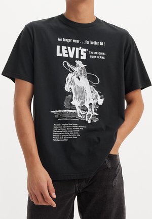 Printtipaita - black