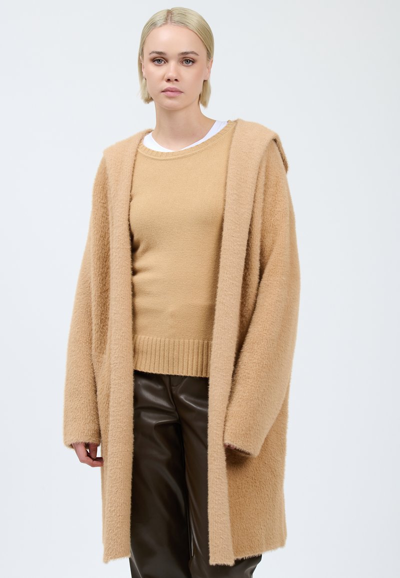 INFLUENCER Wintermantel - camel