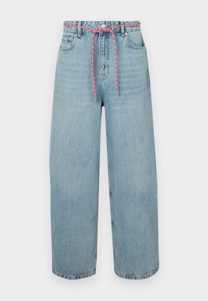 MOSCHINO JEANS, Wide Leg - fantasia blu