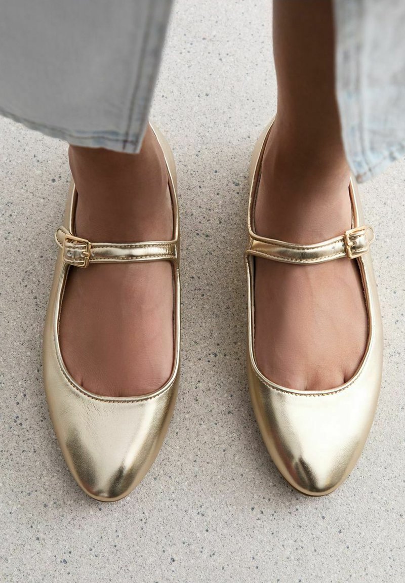 Lauren Ralph Lauren LONDYN PATENT LEATHER MARY JANE - Bailarinas Con Hebilla - Black/negro