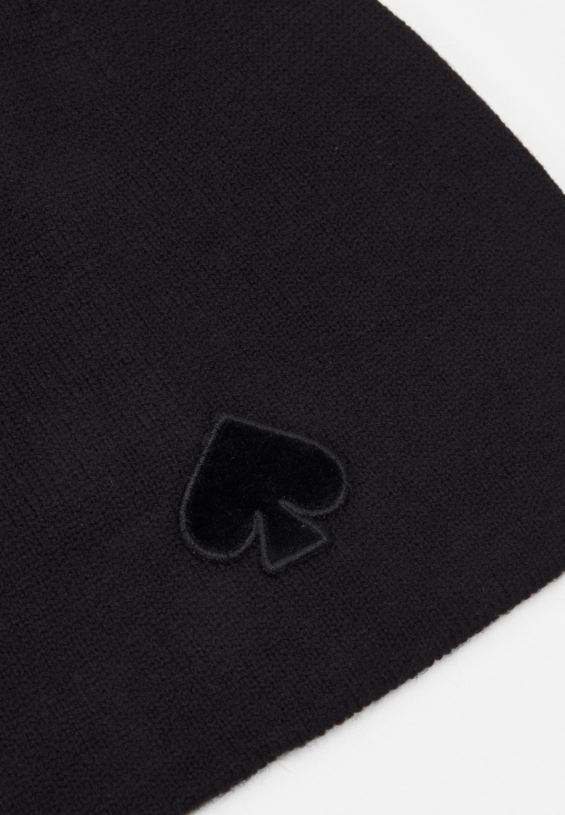 FLOCKED SPADE BEANIE - Beanie - black 