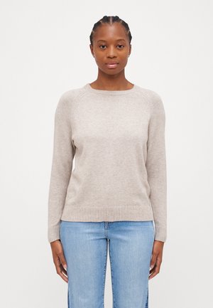 ONLY Petite ONLLESLY KINGS - Strickpullover - nacreous cloud melange