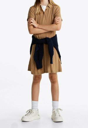 Tommy Hilfiger, Robe pull - brown