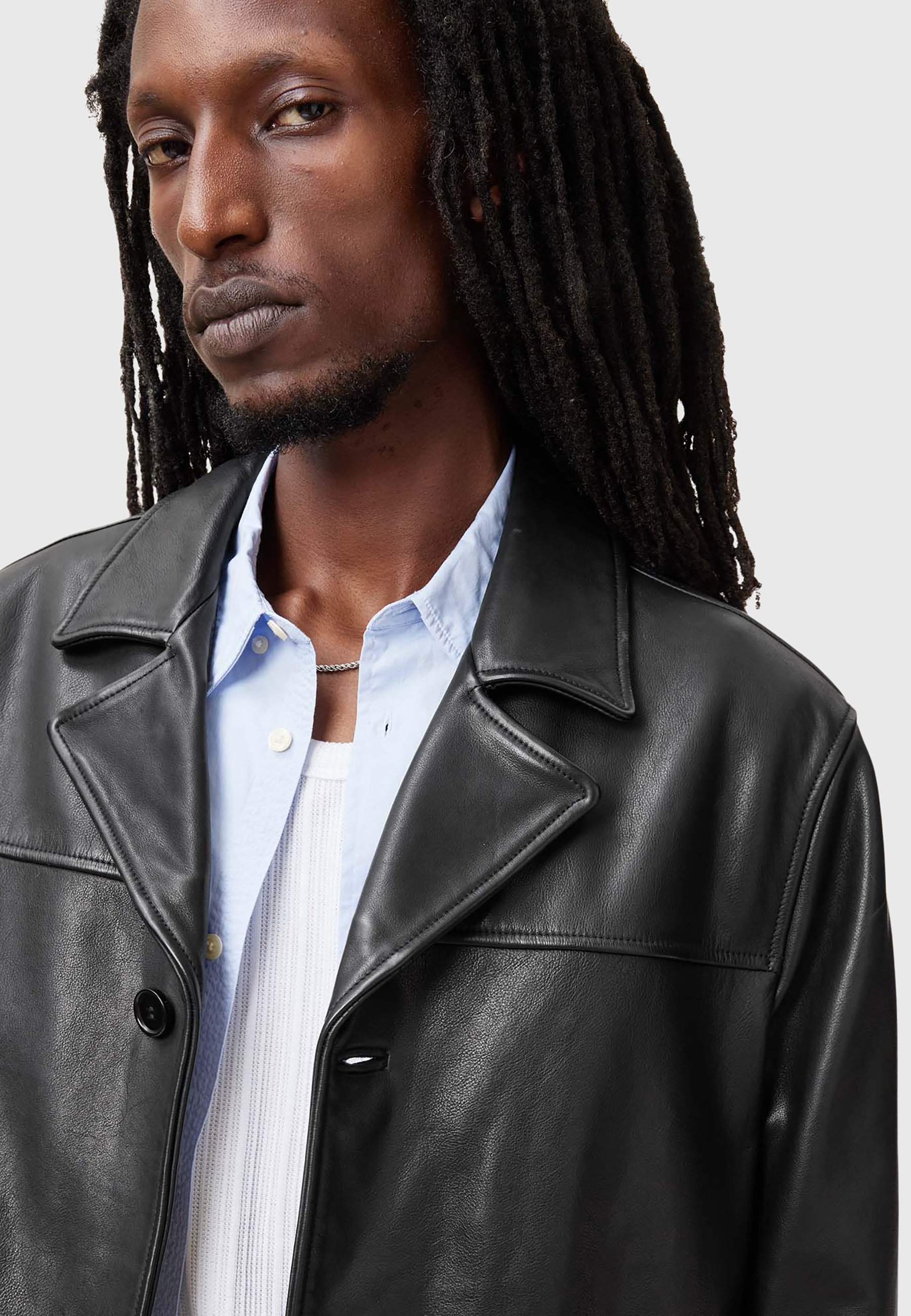 AllSaints LUCAS - Blazer jacket - black - Zalando.co.uk
