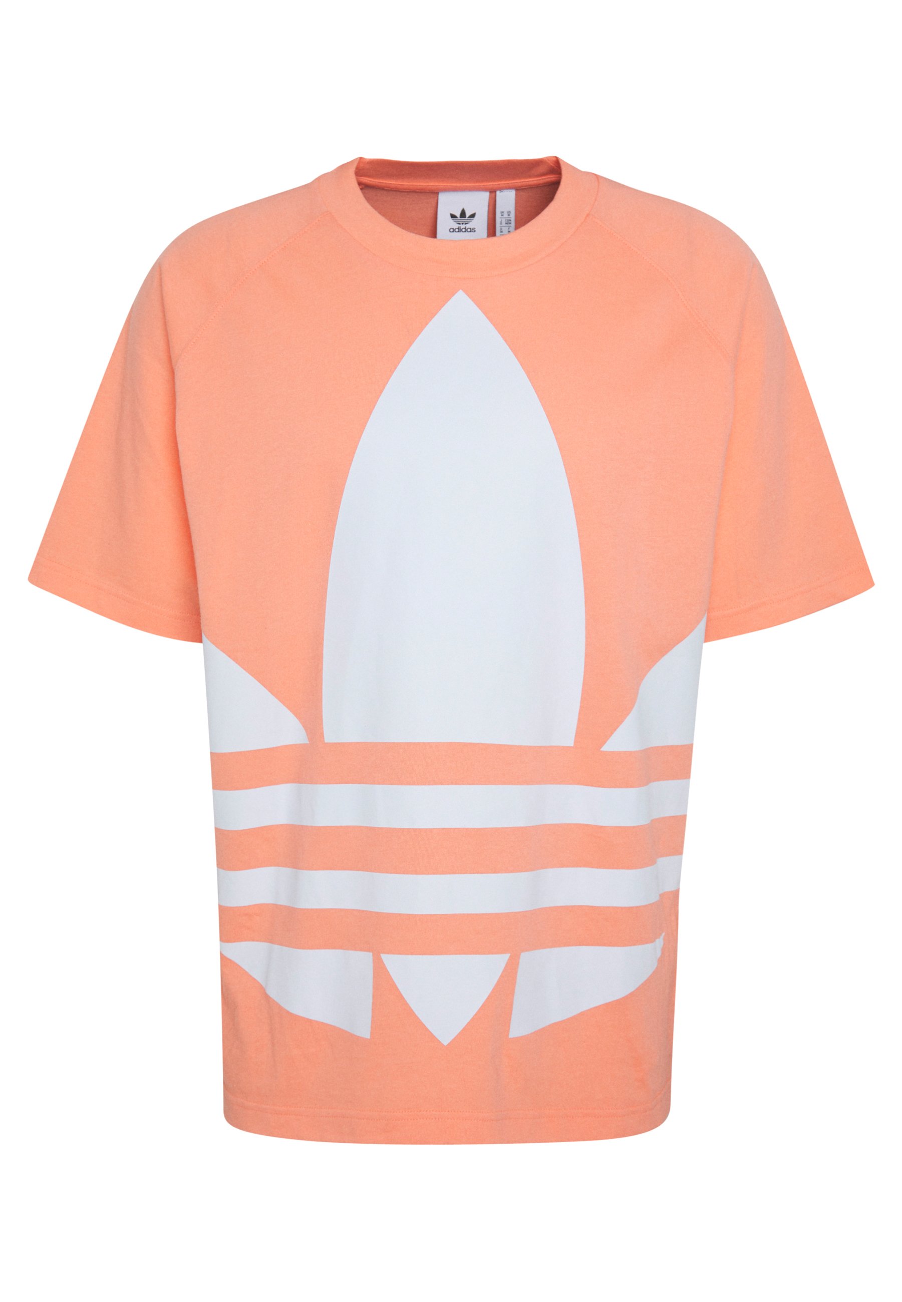 adidas Originals TREFOIL TEE T Shirt print chacor adidas Originals TREFOIL TEE T Shirt print scarlewhite
