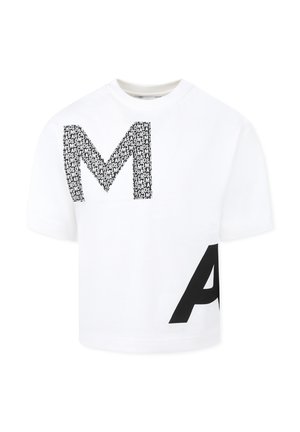 A MANICA CORTA - T-shirt imprimé - white