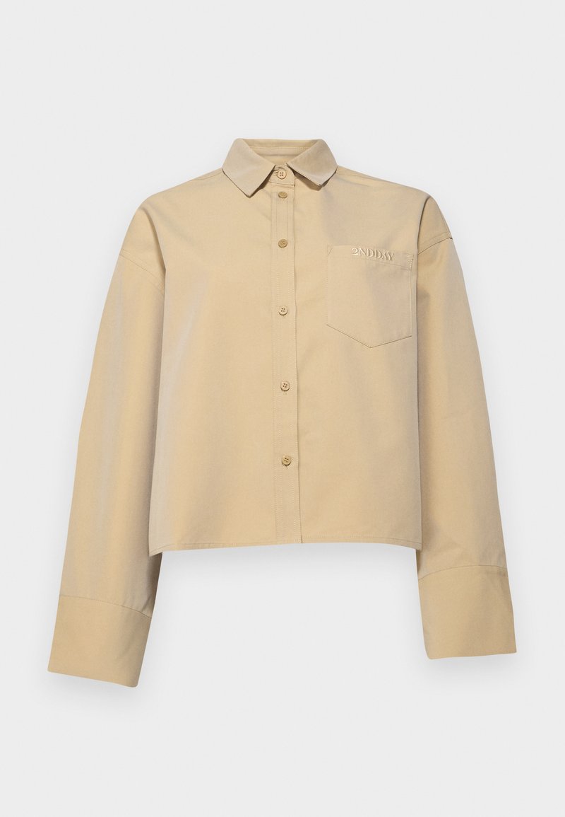 2nd Day Overhemdblouse beige 2nd Day Overhemdblouse beige