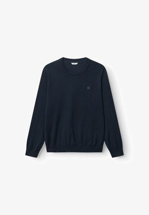 Gabba, GABFUMO ELEMENT SPY LS KNIT - Strickpullover - navy
