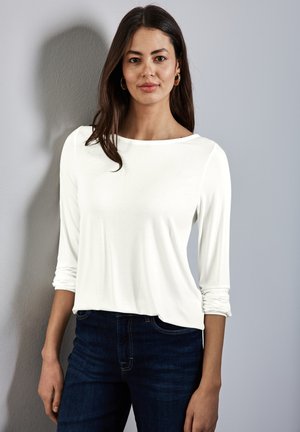 Street One Long sleeved top - weiß