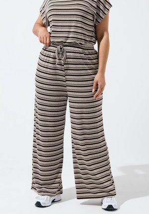Yours Clothing, PLUS SIZE TROUSER CO-ORDS - Bukser - brown