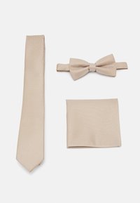 SET - Kapesník do obleku - beige