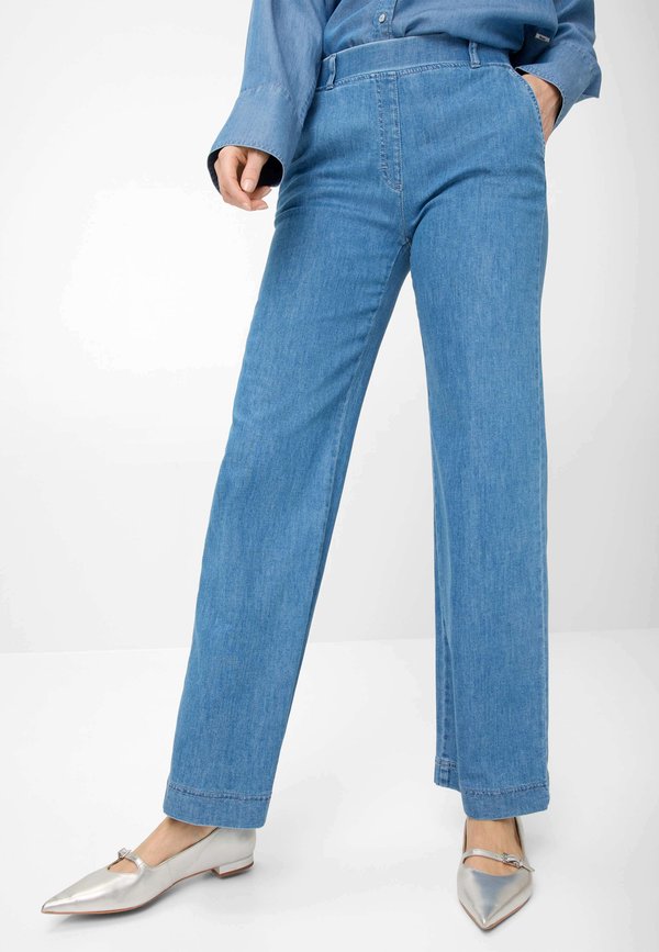 STYLE PAM FLARED - Jeans Straight Leg - bleached