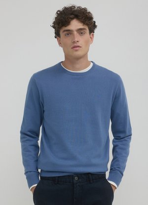 Calliope PROFILI CONTRASTO FIN  - Strickpullover - bleu ciel