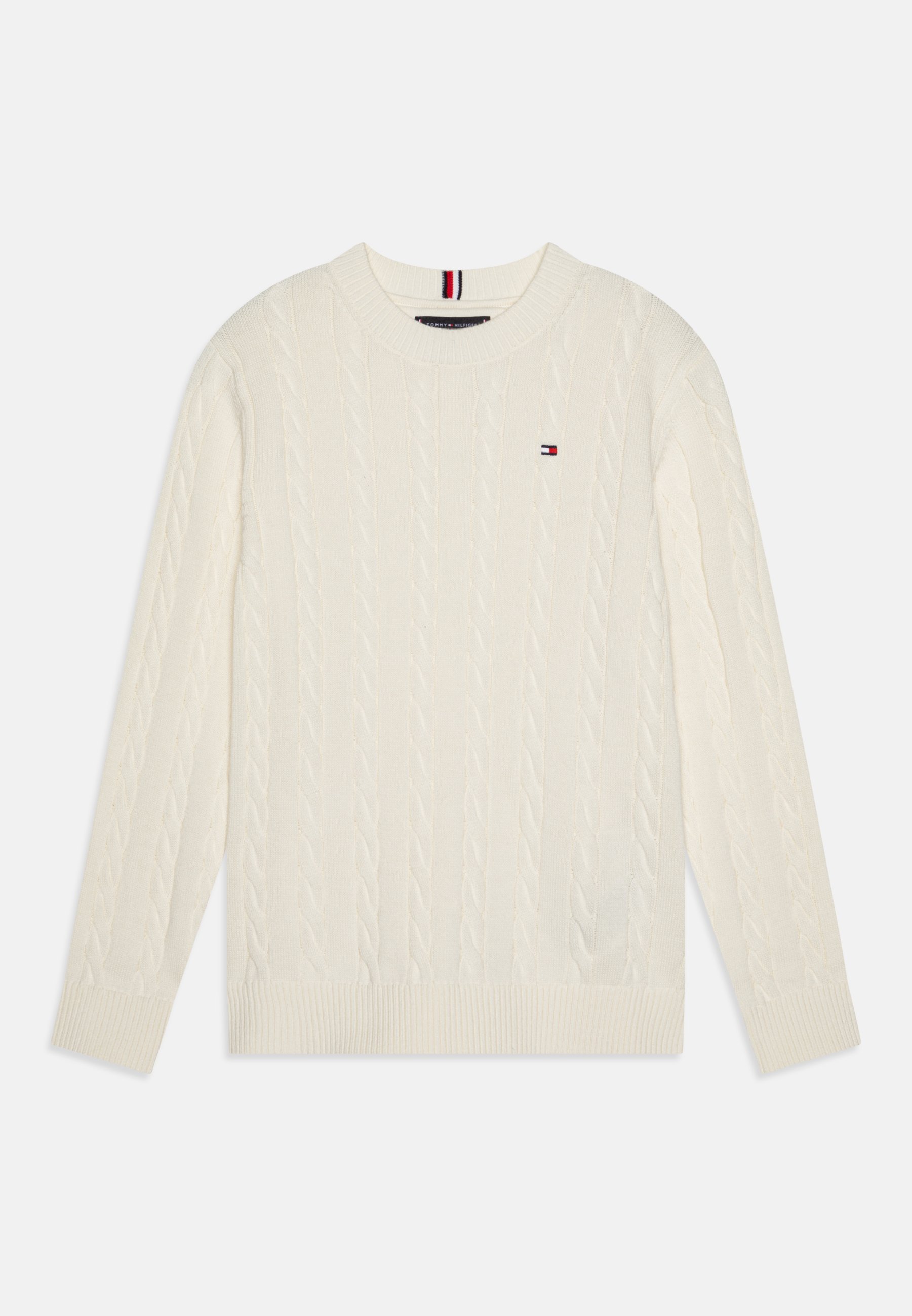 Cable Knit Sweater Tommy Hilfiger Pullover Herren Rundhals Tommy