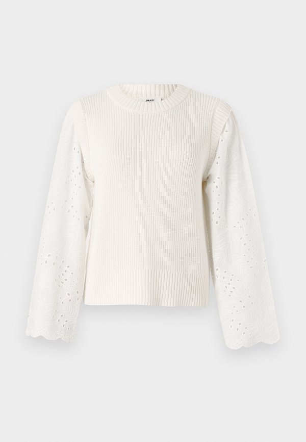 OBJSALLY - Jumper - cloud dancer2