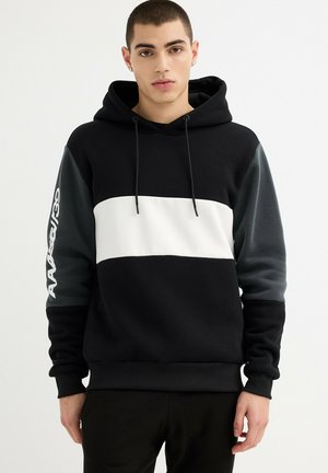 INSIDE Jersey con capucha - black