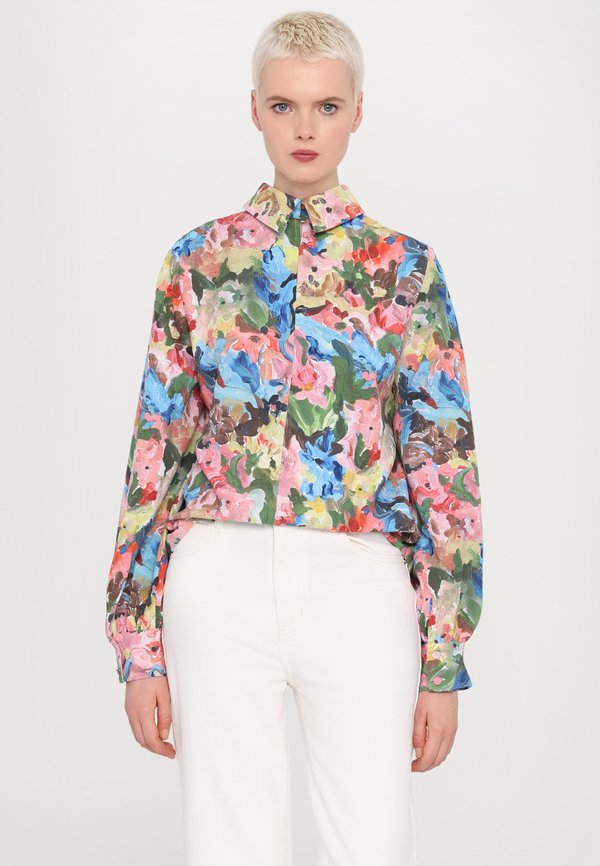 STRUCTURE GATHERED LONG SLEEVE  - Blouse - loves me loves me not2