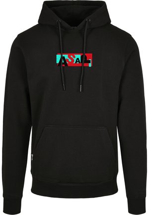 Kapuzenpullover - black