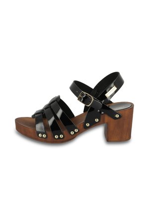 POLLY - Sabots - varnish black