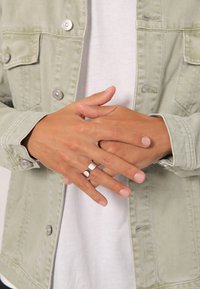 KUZZOI - BASIC STATEMENT - Ring - silber Miniatuurafbeelding 1