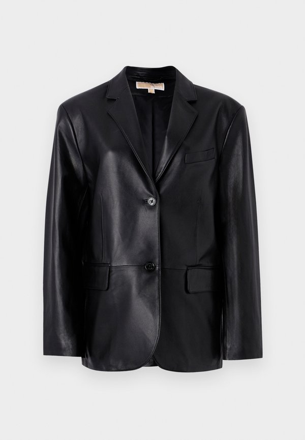 OVERSIZED  - Leather jacket3