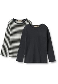 Non sélectionné, navy rib stripe
