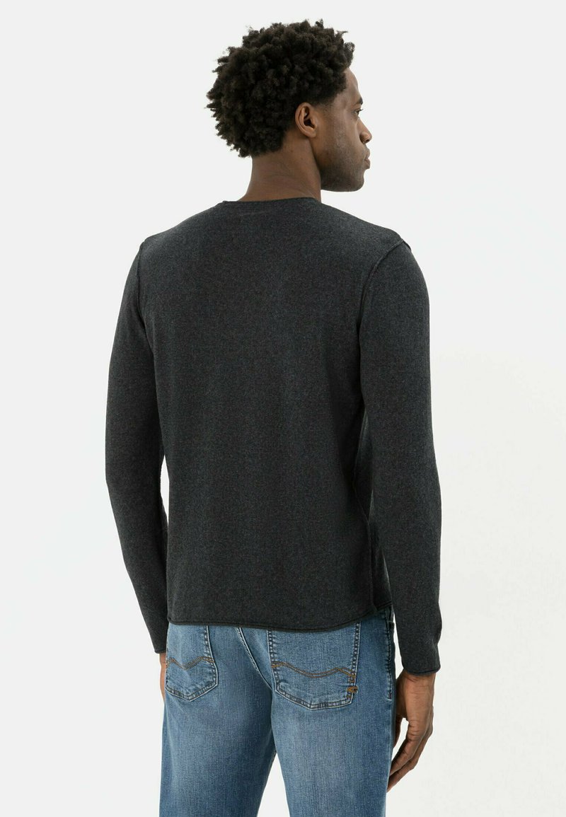 Herren Strickjacken | camel active PULLOVER MIT RUNDHALSAUSSCHNITT Strickpullover graphite grey/dunkelgrau - BD66958 Herren Strickjacken | camel active PULLOVER MIT RUNDHALSAUSSCHNITT Strickpullover graphite grey/dunkelgrau - BD66958