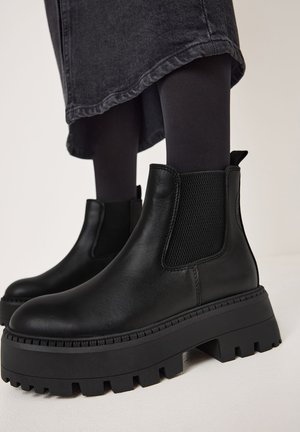 MIT TOUCH-IT - Platform ankle boots - black