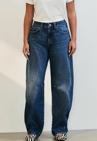 Next DARTED BARREL - Vaqueros boyfriend - dark blue