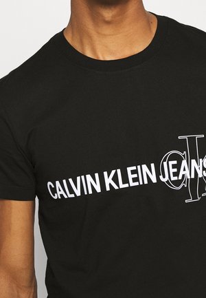 Print T-shirt - black