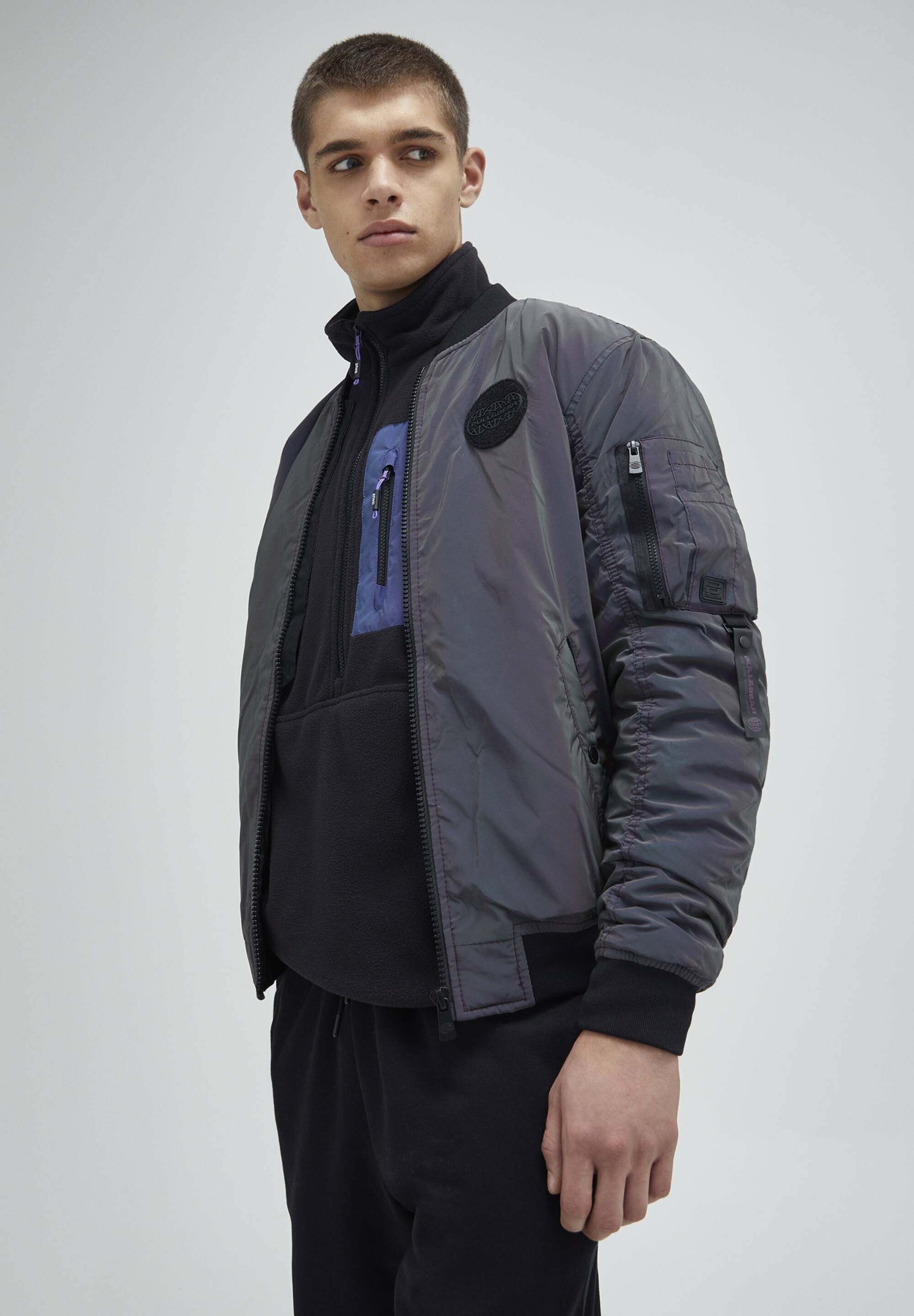 pull and bear bomber jacket