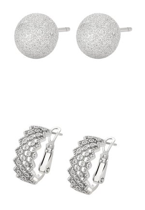 SET - Øreringe - metal